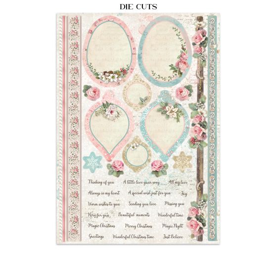 Junk Journal Book Stamperia "Winter Magic"