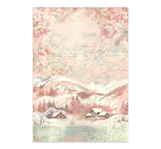 Junk Journal Book Stamperia "Winter Magic"