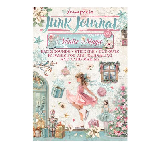 Junk Journal Book Stamperia "Winter Magic"