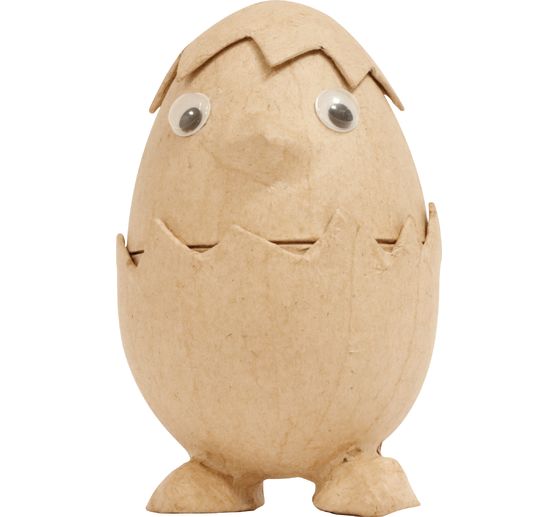 Box "Chick", papier-m&acirc;ch&eacute;