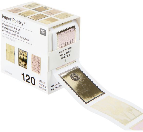 Sticker francobolli postali "In the Meadow"