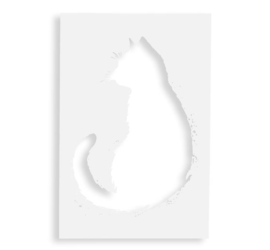 Stencil VBS "Cat", 16 x 24 cm