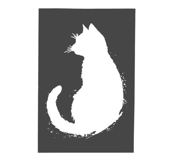 Stencil VBS "Cat", 16 x 24 cm