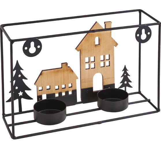 VBS Hanging tealight holder &ldquo;Houses&rdquo;