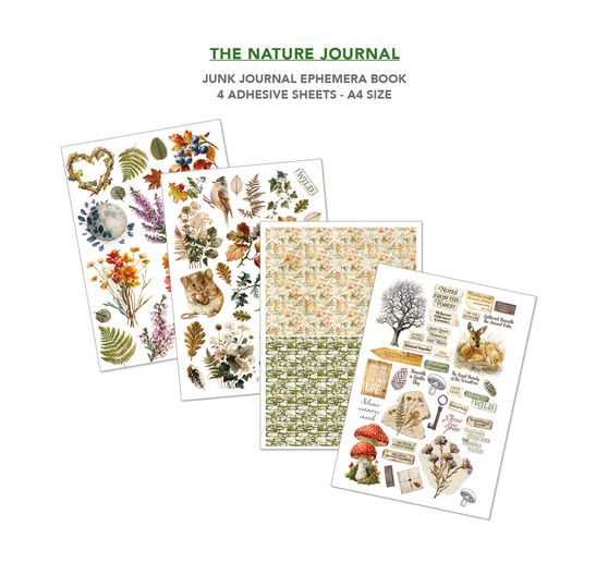 Junk Journal & Ephemera Book Ciao Bella "The Nature Journal"