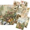 Motivo in paglia di seta assortimento Ciao Bella "The Nature Journal", set di 8 pezzi