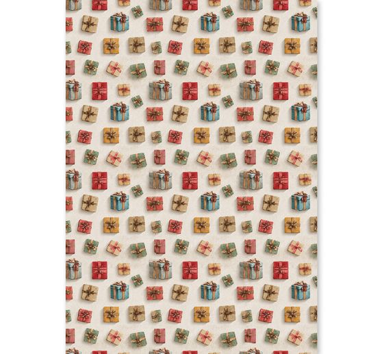 Motivo in paglia di seta assortimento Ciao Bella "Cozy Christmas", set di 8 pezzi