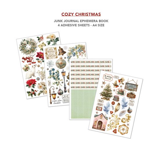 Junk Journal & Ephemera Book Ciao Bella "Cozy Christmas"