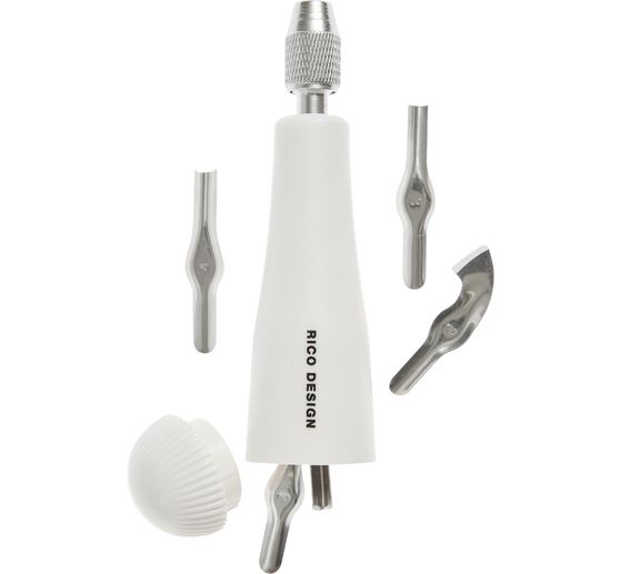 Rico Design Linoleum cutting tool, 6 parts