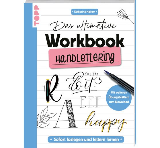 Libro "Das ultimative Workbook: Handlettering"