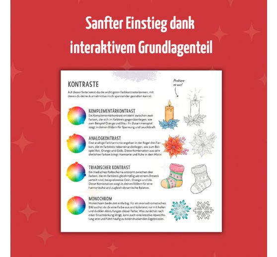 Libro "Colorful World - Besinnliche Weihnachtszeit"