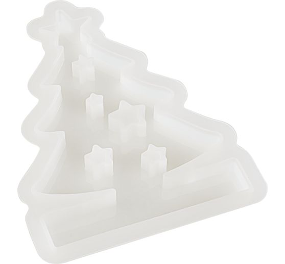 Stampo in silicone VBS "Abete" con bordo a incastro