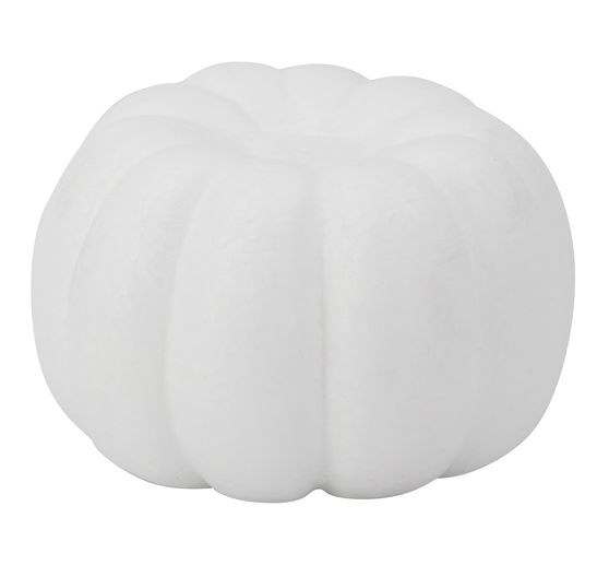 Zucca di polistirolo, 8 cm, 2 pezzi