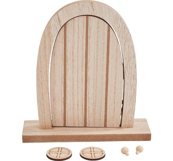 Porta dell&rsquo;elfo con finestra VBS, ca. 15 cm