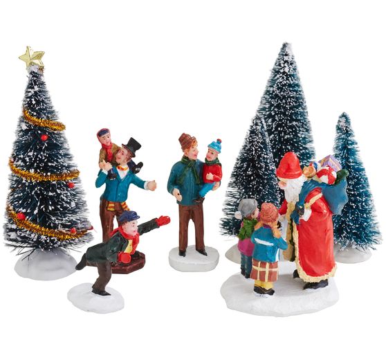 Set di miniature VBS "Mercatino di Natale&ldquo;