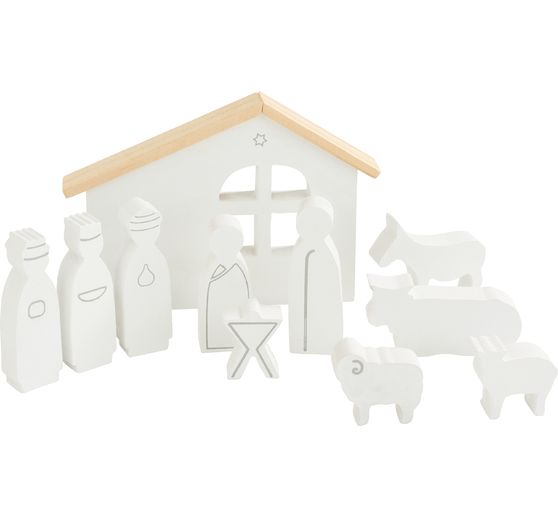 Figure del presepe in legno "Nathan"