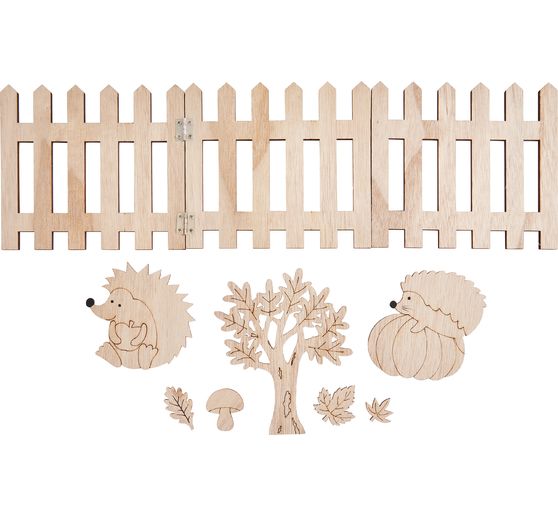 VBS Recinzione in legno decorativa