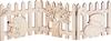 VBS Recinzione in legno decorativa