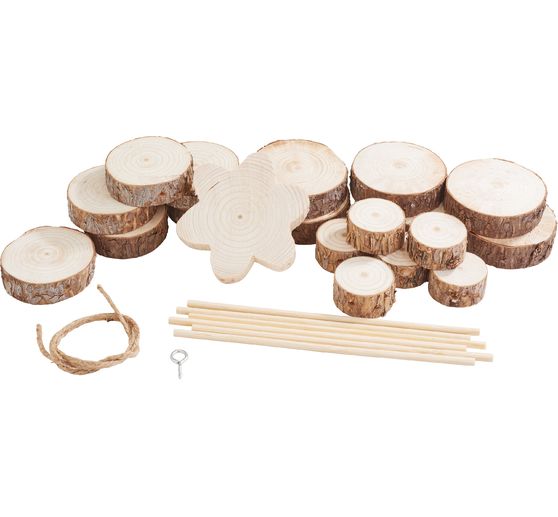 Kit creativo VBS &ldquo;Stella in legno da appendere&rdquo;