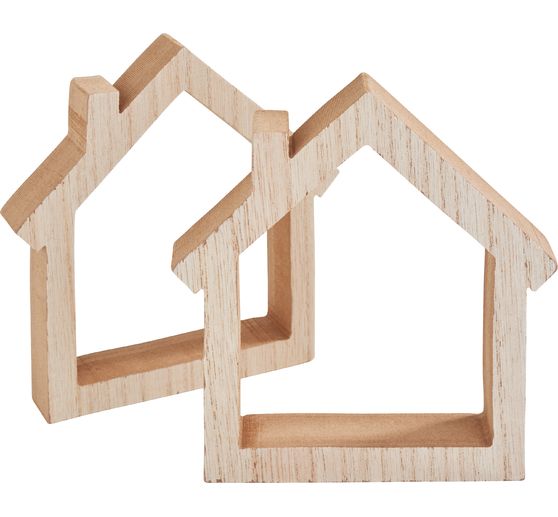 VBS Cornici in legno "Casa", 2 pezzi