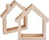 VBS Cornici in legno "Casa", 2 pezzi
