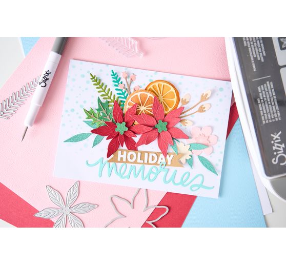 Fustella Sizzix Thinlits "Mini Bold Alpha by Vicki Boutin"