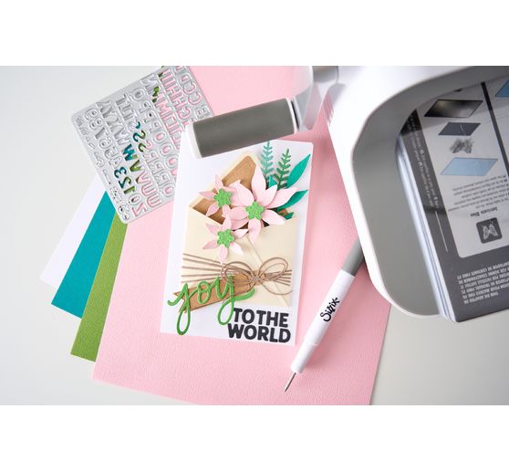 Fustella Sizzix Thinlits "First Class Mail by Vicki Boutin"