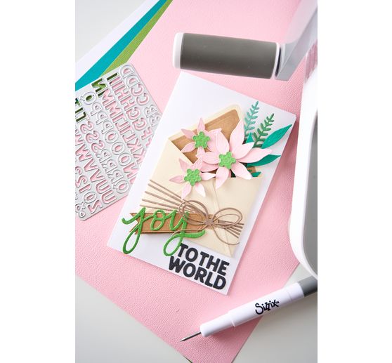 Fustella Sizzix Thinlits "First Class Mail by Vicki Boutin"
