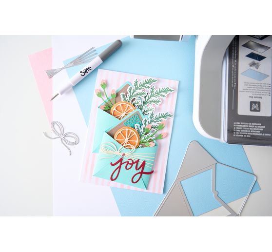 Fustella Sizzix Thinlits "First Class Mail by Vicki Boutin"