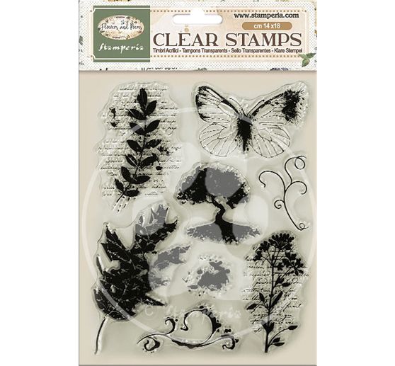 Clear Stamps Stamperia "Flowers and Poems"