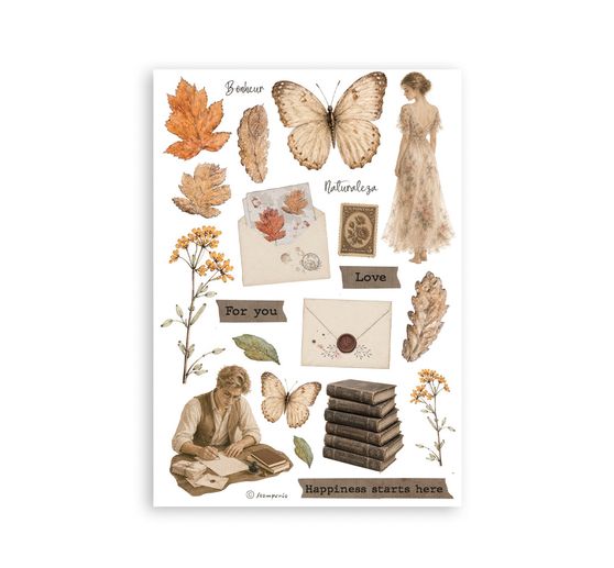 Washi pad Stamperia "Flowers and Poems"