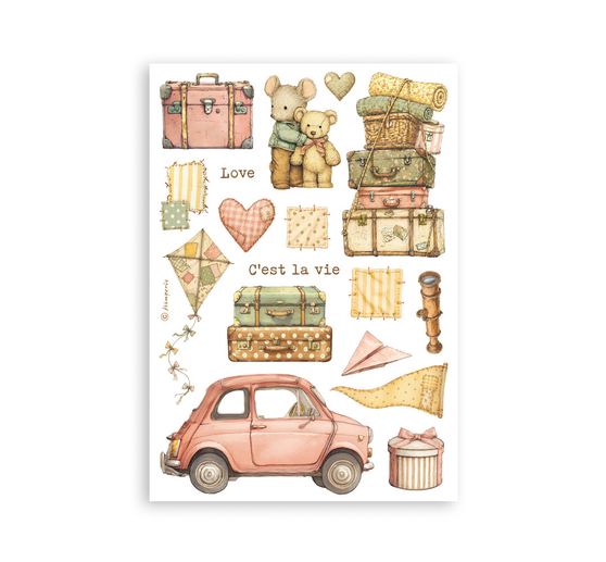 Washi pad Stamperia "Cozy Family"