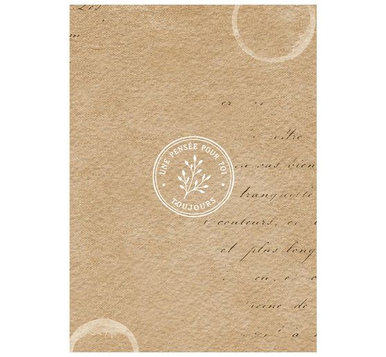 Seta di paglia con motivi backgrounds Stamperia "Flowers and Poems", DIN A6, set di 8 pezzi