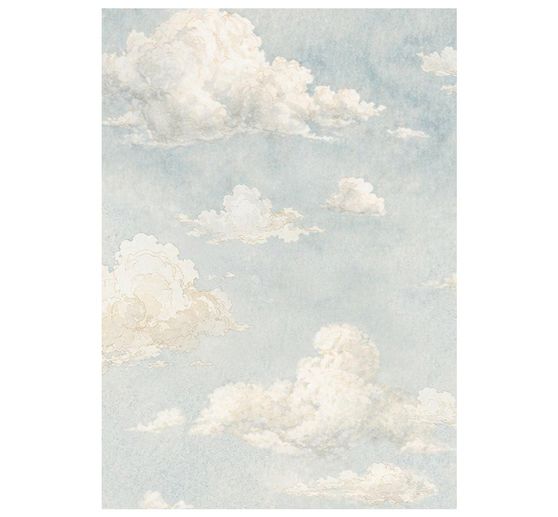 Seta di paglia con motivi backgrounds Stamperia "Cozy Family", DIN A6, set di 8 pezzi