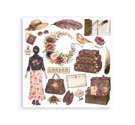 Assortimento di Rub On Stamperia "Our Way"
