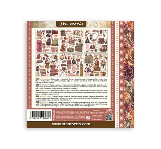 Assortimento di Rub On Stamperia "Our Way"