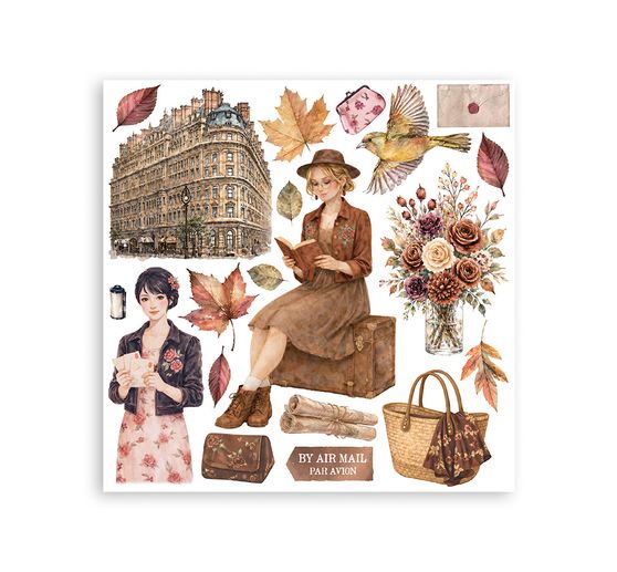 Assortimento di Rub On Stamperia "Our Way"