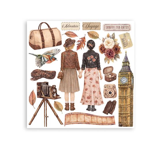 Assortimento di Rub On Stamperia "Our Way"