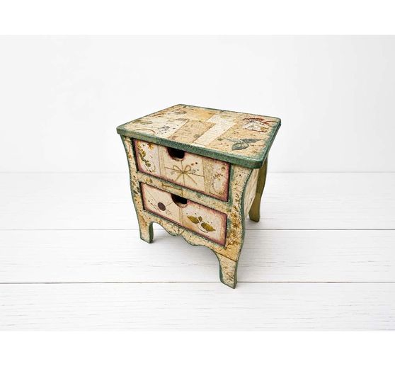 Assortimento di seta paglia con motivi Stamperia "Flowers and Poems", DIN A4, set di 6 pezzi