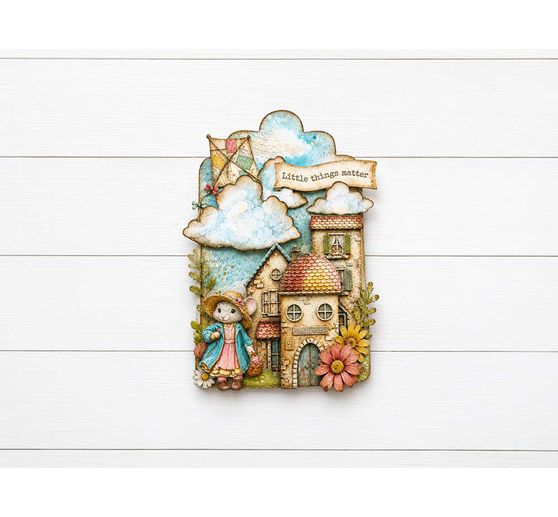 Junk Journal Book Stamperia "Cozy Family"