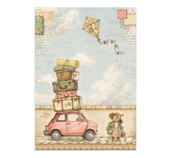 Junk Journal Book Stamperia "Cozy Family"
