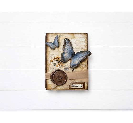 A5 Junk Journal Focus Points Stamperia "Flowers and Poems"