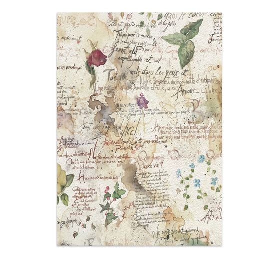 A5 Junk Journal Focus Points Stamperia "Flowers and Poems"