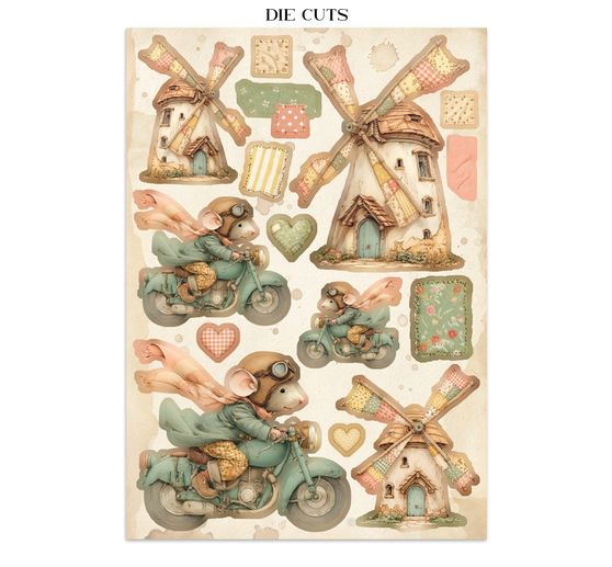 A5 Junk Journal Focus Points Stamperia "Cozy Family"