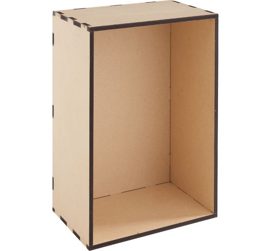 VBS Wooden box without lid, MDF wood