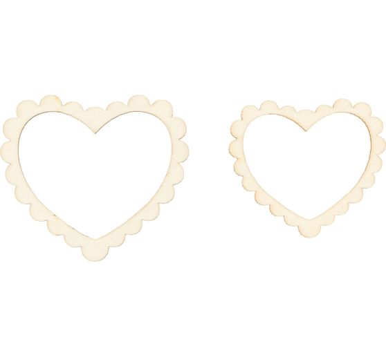 Mini-cornici decorative in legno