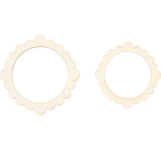 Mini-cornici decorative in legno