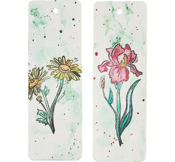 VBS Blank watercolour bookmarks, 30 pcs.