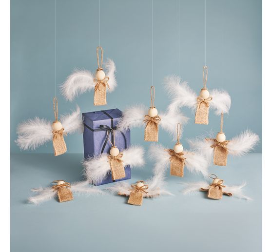 Set creativo VBS "Angeli in juta"