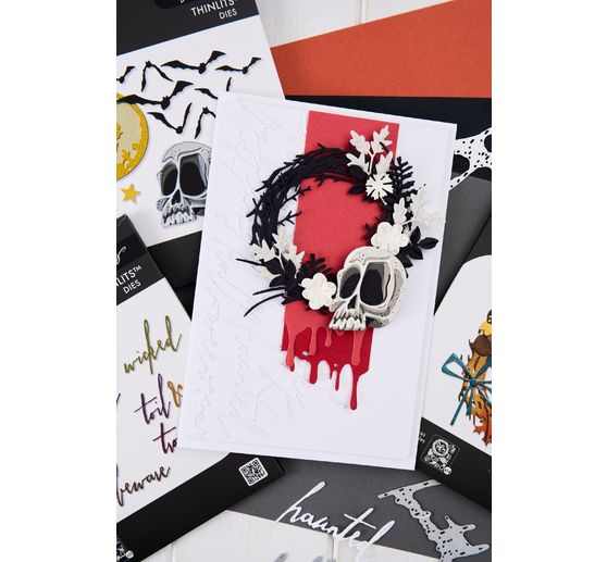 Fustella Sizzix Thinlits "Moonlight Scare by Tim Holtz"